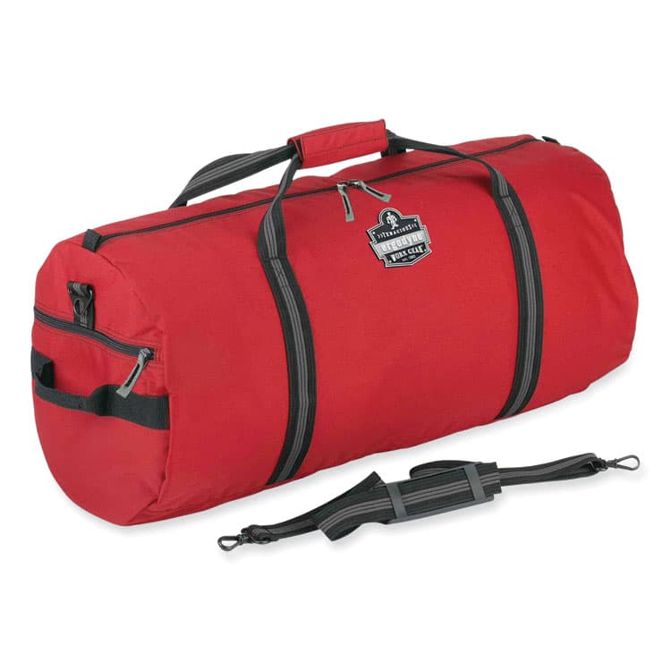 ERGODYNE CORPORATION Arsenal 5020 Gear Duffel Bag, Nylon, Medium, 13 x 28.5 x 13, Red (EGO13021)