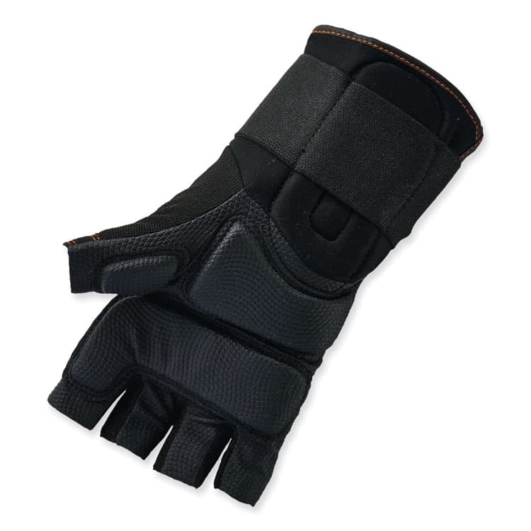 ERGODYNE CORPORATION ProFlex 910 Half-Finger Impact Gloves + Wrist Support, EN388: 1121X, 12.25" Long, Medium, Black, Pair (EGO17713) thumbnail 3