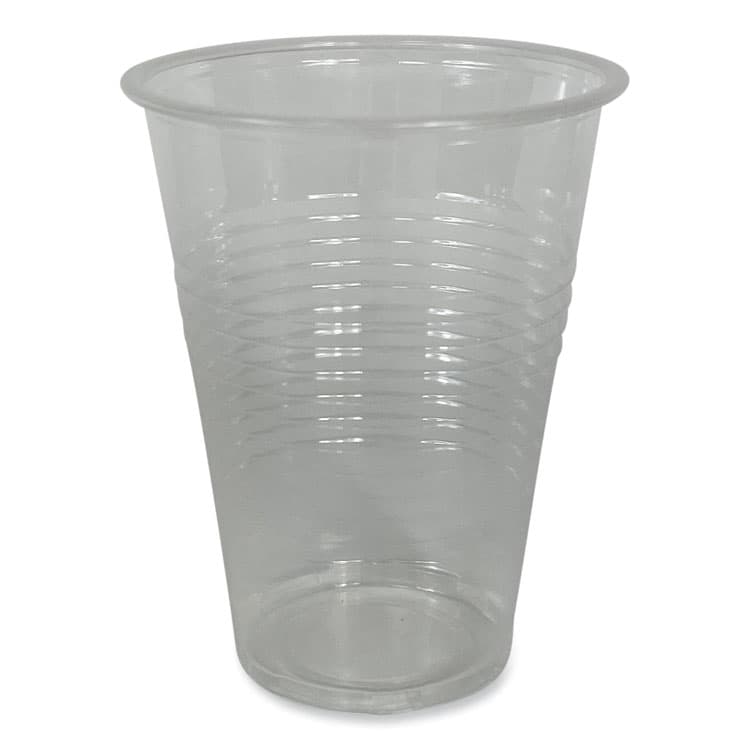 BOARDWALK Translucent Plastic Cold Cups, Individually Wrapped, 9 oz, 1,000/Carton (BWKWRAPCUP) thumbnail 2