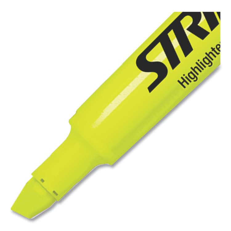 STRIDE WRITING StrideBrite Tank Highlighter, Assorted Ink Colors, Chisel Tip, Assorted Barrel Colors, 12/Pack (STW42012) thumbnail 4