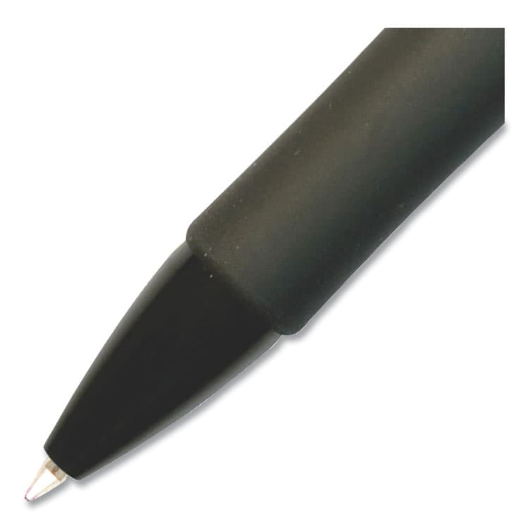 STRIDE WRITING StrideRio Gel Pen, Retractable, Medium 0.7 mm, Black Ink, Translucent Black Barrel, 12/Box (STW52001) thumbnail 4