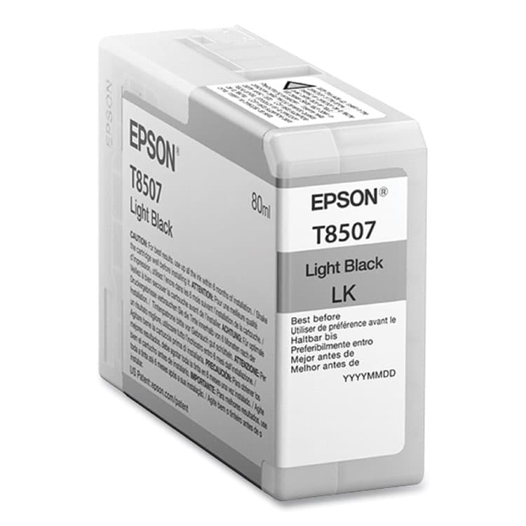EPSON AMERICA, . T850700 Ink, Light Black (EPST850700)