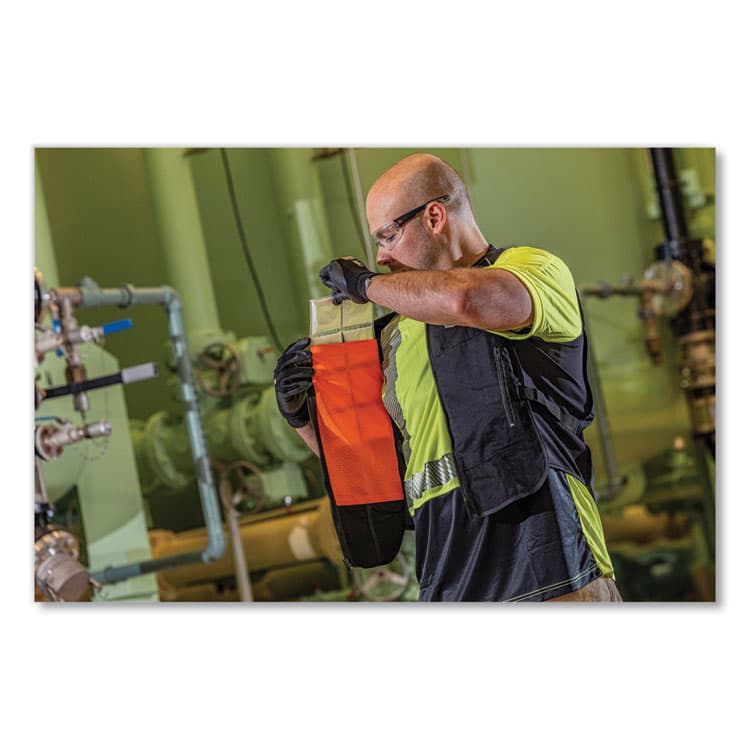 ERGODYNE CORPORATION Chill-Its 6250 Lightweight Phase Change Cooling Packs, 6 x 13, 4/Pack (EGO12120) thumbnail 4