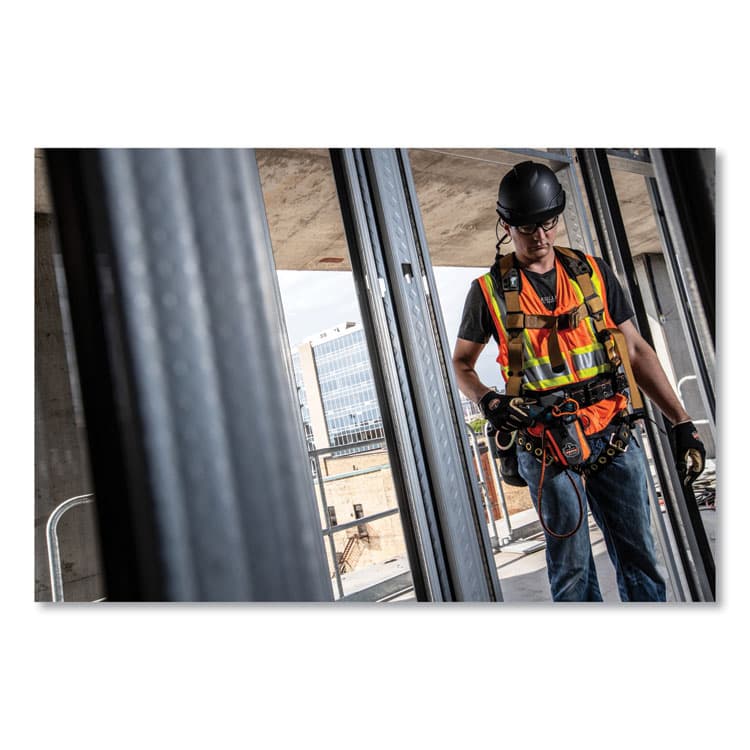 ERGODYNE CORPORATION Arsenal 5555 5" Padded Base Layer Tool Belt, Fits Waist 46" to 58", Polyester, Black (EGO13659) thumbnail 2