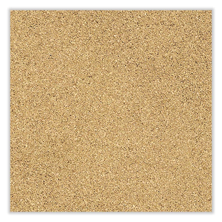 GHENT MANUFACTURING, Aluminum-Frame Natural Corkboard, 24" x 18", Tan Surface, Satin Aluminum Frame (GHE13181) thumbnail 3