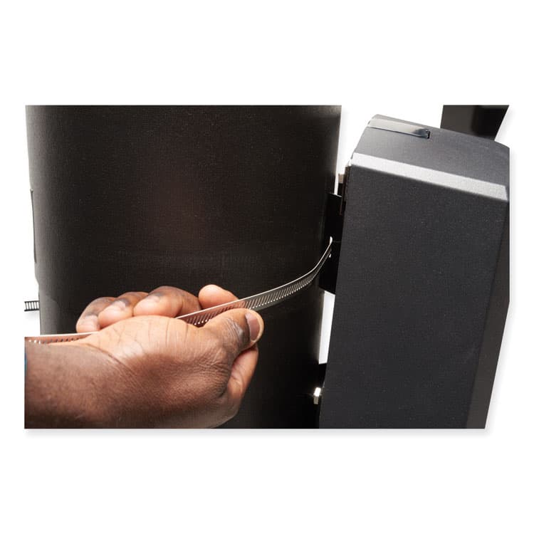 GO-JO INDUSTRIES CS4 All-Weather Dispenser Pole Bracket, Silver (GOJ550001BRKT) thumbnail 3