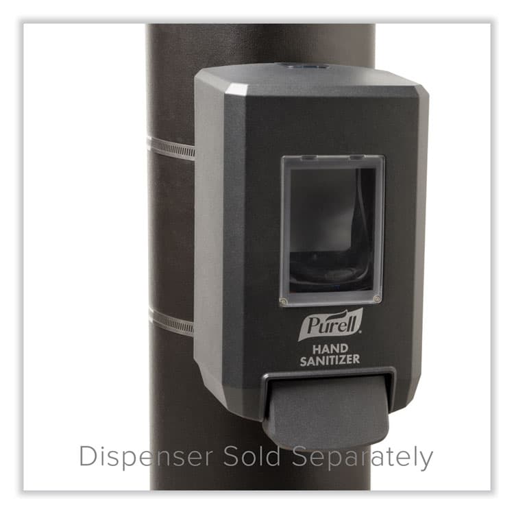 GO-JO INDUSTRIES CS4 All-Weather Dispenser Pole Bracket, Silver (GOJ550001BRKT) thumbnail 4