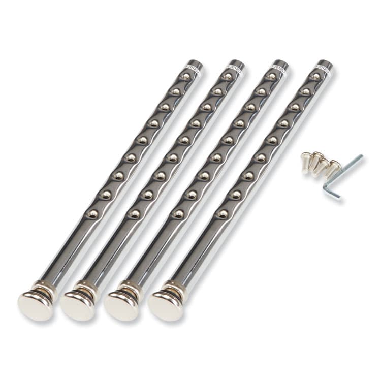 NATIONAL PUBLIC SEATING 6300 Series Height Adjustable HD Square Seat Steel Stool with Back, Supports Up to 500 lb, 18"-26" Seat Height, Brown/Gray (NPS6318HB) thumbnail 4