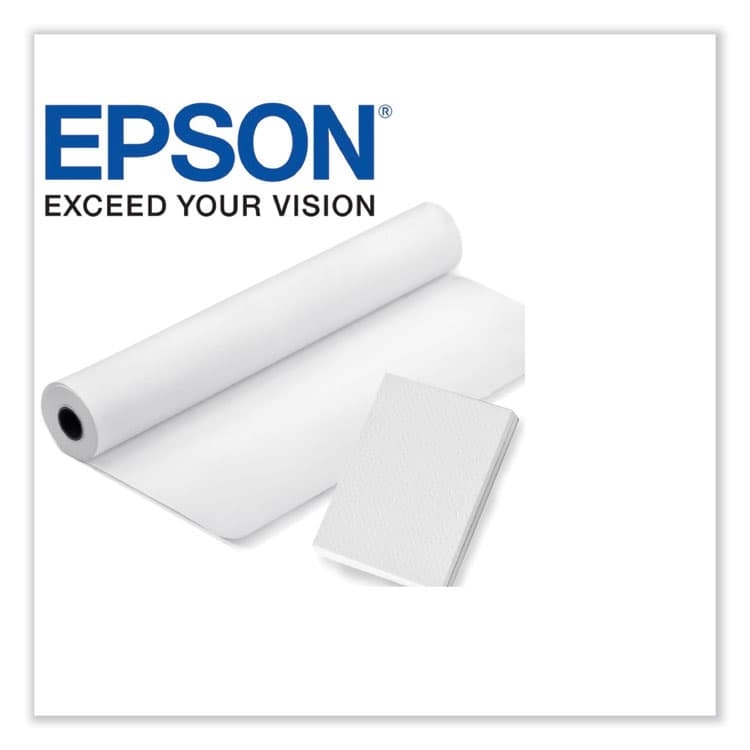 EPSON AMERICA, . Legacy Baryta II Professional Media Paper Roll, 16 mil, 24" x 50 ft, Semi-Gloss White (EPSS450407) thumbnail 4