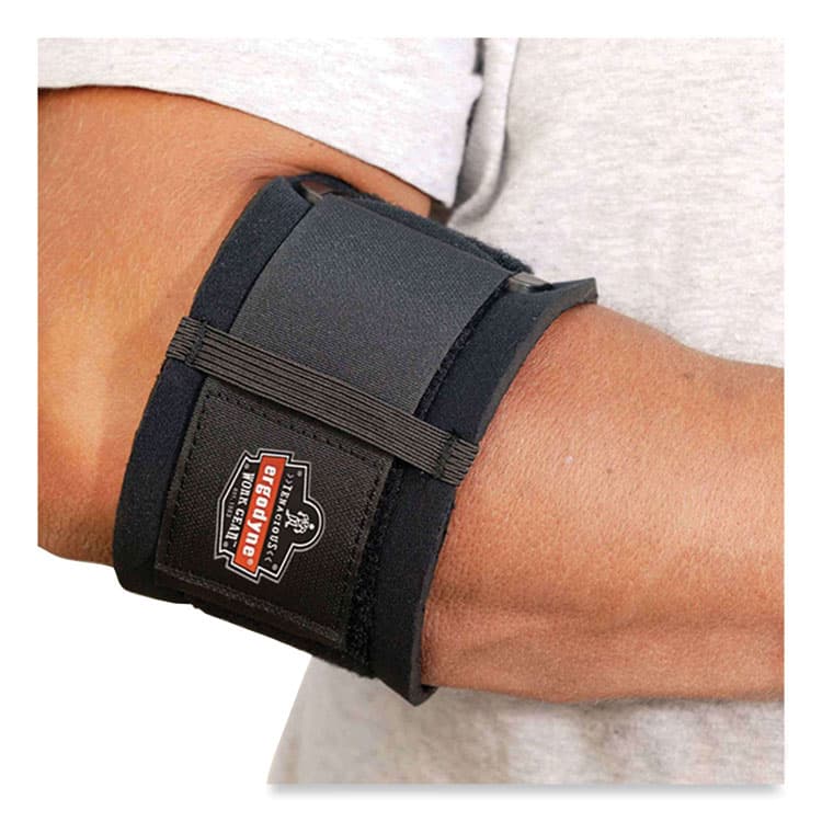 ERGODYNE CORPORATION ProFlex 500 Elbow Brace Strap, Medium, Black (EGO16003) thumbnail 2