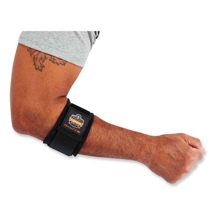 ERGODYNE CORPORATION ProFlex 500 Elbow Brace Strap, X-Small, Black (EGO16001) thumbnail 2