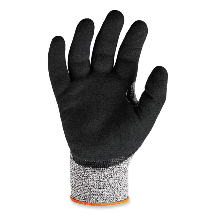 ERGODYNE CORPORATION ProFlex 7031-CASE ANSI A3 Nitrile-Coated CR Gloves, EN388: 4X42C, 10" Long, X-Large, Gray, 144 Pairs/Carton (EGO17885) thumbnail 3