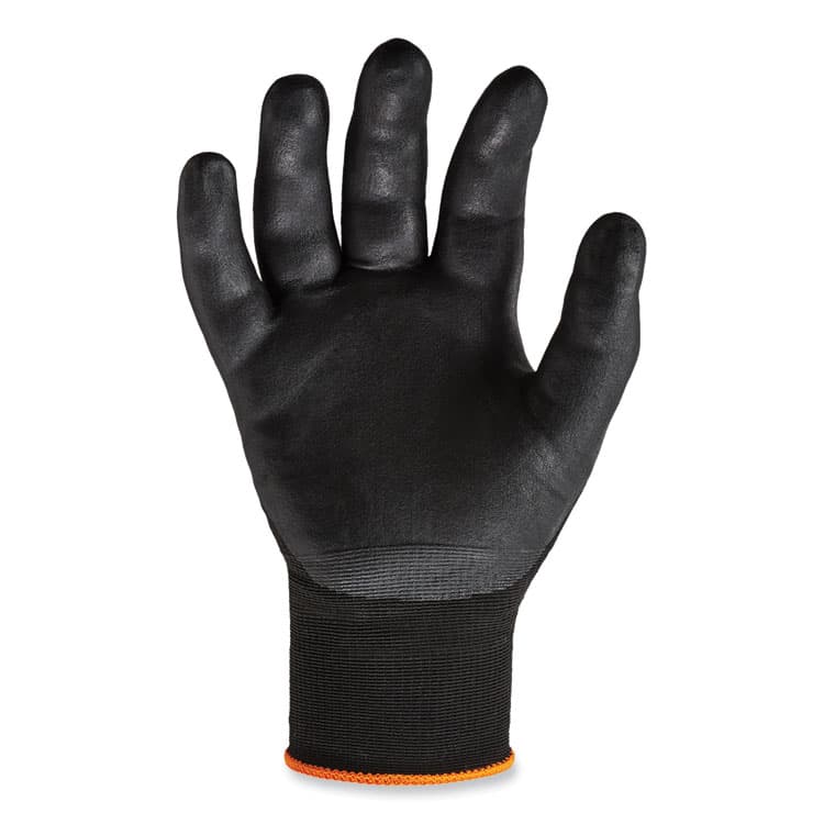 ERGODYNE CORPORATION ProFlex 7001 Nitrile-Coated Gloves, EN388: 4121X, 8.5" Long, Medium, Black, Pair (EGO17953) thumbnail 3