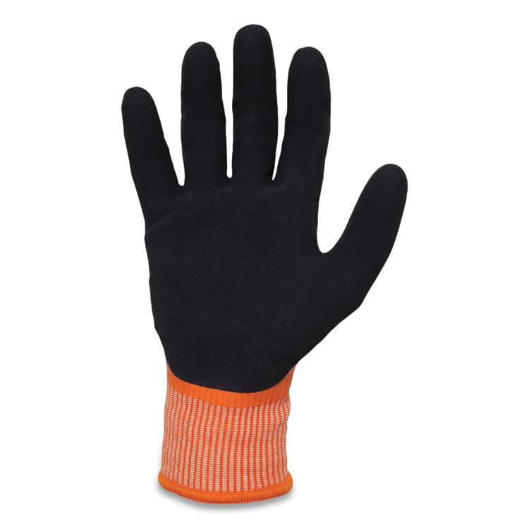 ERGODYNE CORPORATION ProFlex 7551-CASE ANSI A5 Coated Waterproof CR Gloves, EN388: 4X43E, 10" Long, Small, Orange, 144 Pairs/Carton (EGO17992) thumbnail 3