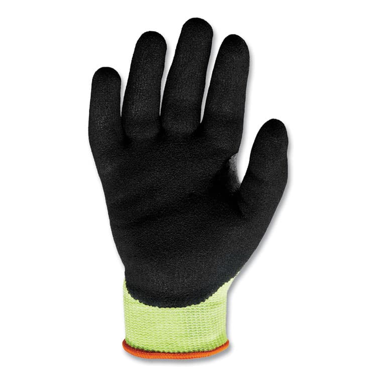 ERGODYNE CORPORATION ProFlex 7041 ANSI A4 Nitrile-Coated CR Gloves, EN388: 4X42D, 10" Long, Medium, Lime, Pair (EGO17813) thumbnail 2