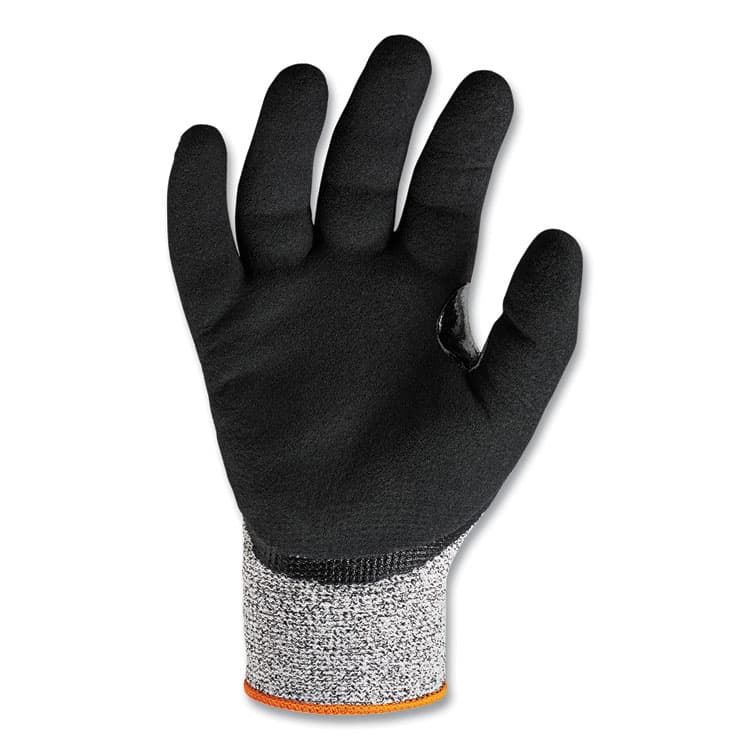 ERGODYNE CORPORATION ProFlex 7031 ANSI A3 Nitrile-Coated CR Gloves, EN388: 4X42C, 10.5" Long, XX-Large, Gray, Pair (EGO17986) thumbnail 4