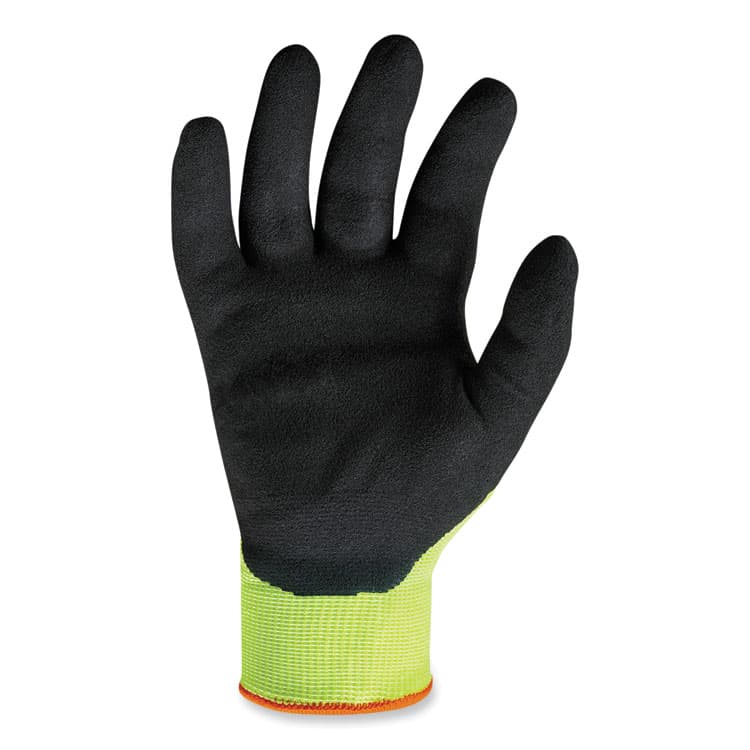 ERGODYNE CORPORATION ProFlex 7021 Hi-Vis Nitrile-Coated CR Gloves, EN388: 4342B, 8.75" Long, Medium, Lime, Pair (EGO17963) thumbnail 3