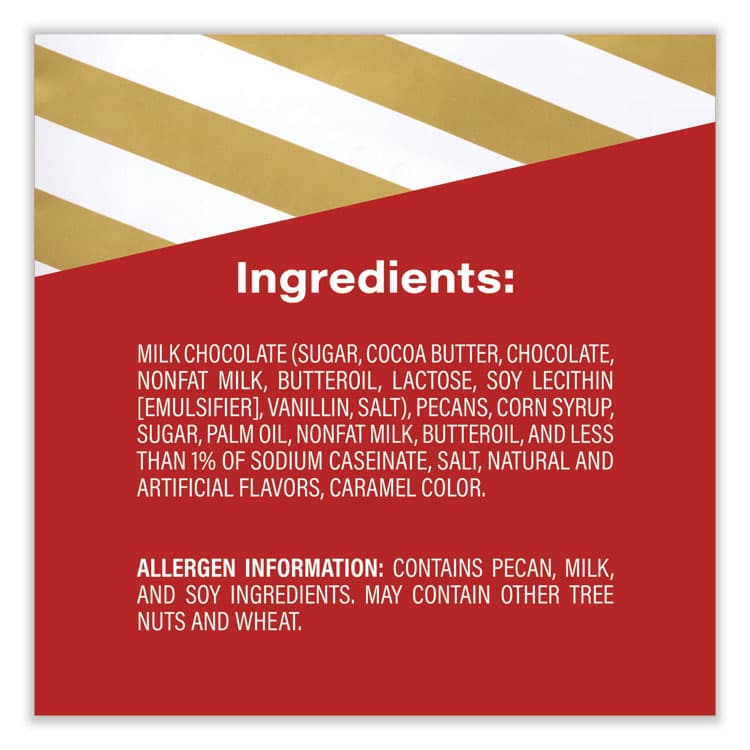 DEMET'S CANDY COMPANY Original Turtle Bites, Original Pecan, 1 lb, 1.5 oz Bag (GRR22002036) thumbnail 4