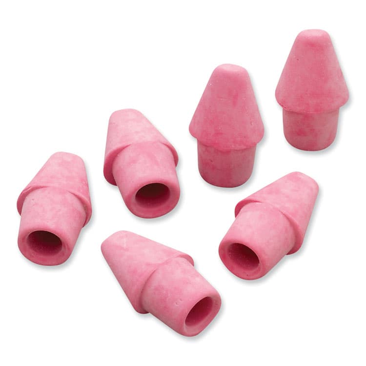 SANFORD Arrowhead Eraser Caps, For Pencil Marks, Pink, 144/Box (PAP73015) thumbnail 3