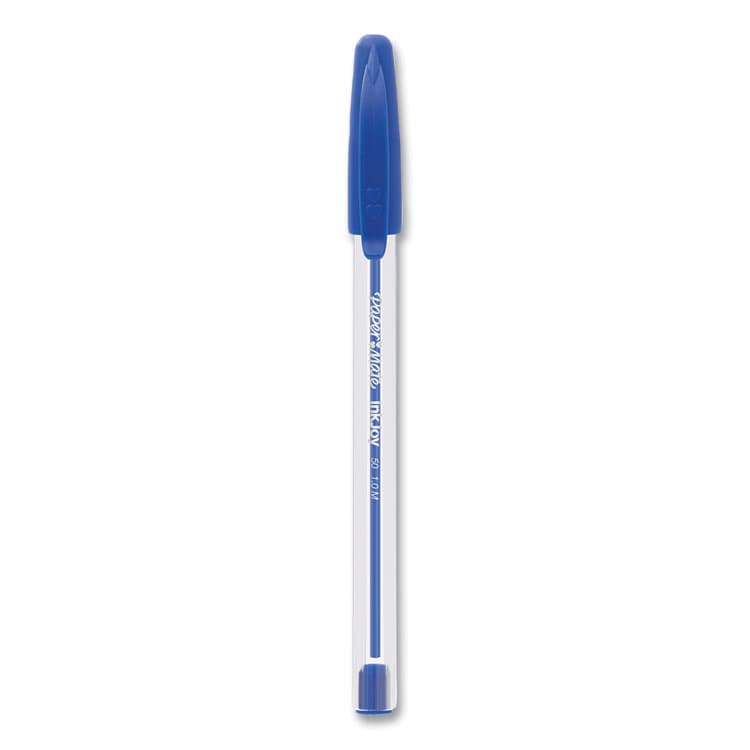 SANFORD InkJoy 50ST Ballpoint Pen, Stick, Medium 1 mm, Blue Ink, Clear Barrel, 60/Pack (PAP2014534) thumbnail 2
