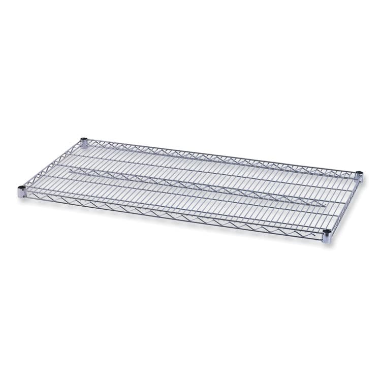 ALERA Industrial Wire Shelving Extra Wire Shelves, 48w x 24d, Silver, 2 Shelves/Carton (ALESW584824SR)