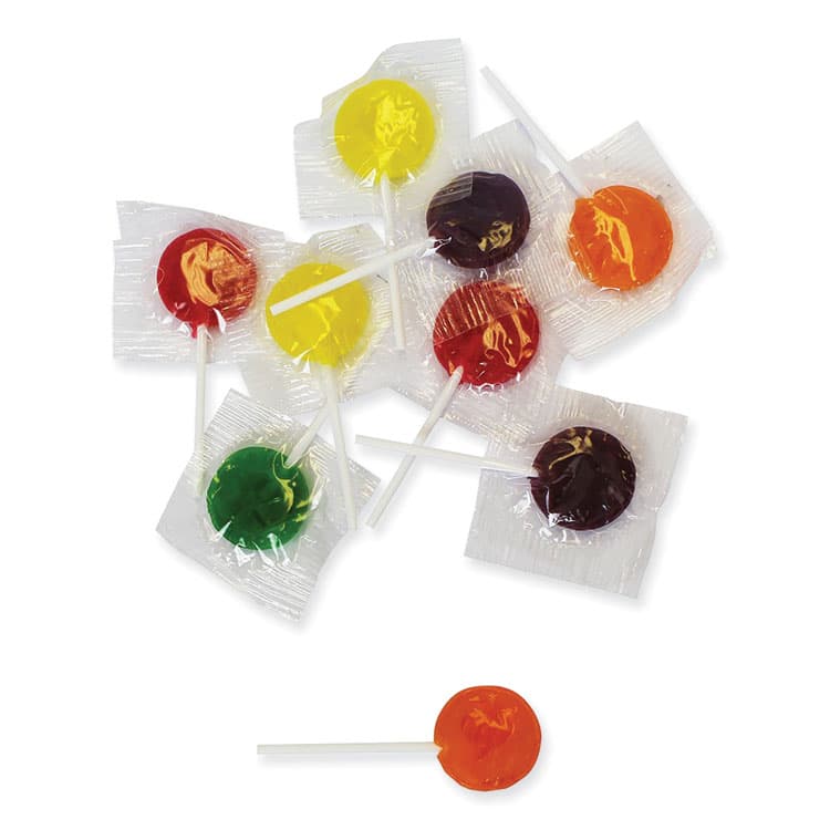 OFFICE SNAX, . Lick Stix Suckers, Randomly Assorted Flavors, 5 lb Bag (OFX00654)