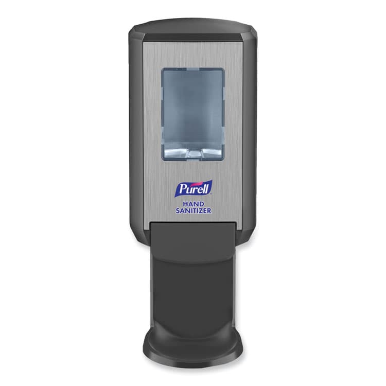 GO-JO INDUSTRIES CS4 Hand Sanitizer Dispenser, 1,200 mL, 4.88 x 8.19 x 11.38, Graphite (GOJ512401)