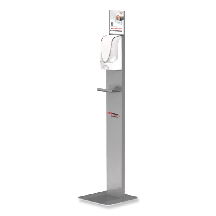 SC JOHNSON Touch-Free Dispenser Stand, 19.29 x 19.2 x 27.9, Silver (SJNTFDISPSTAND) thumbnail 4