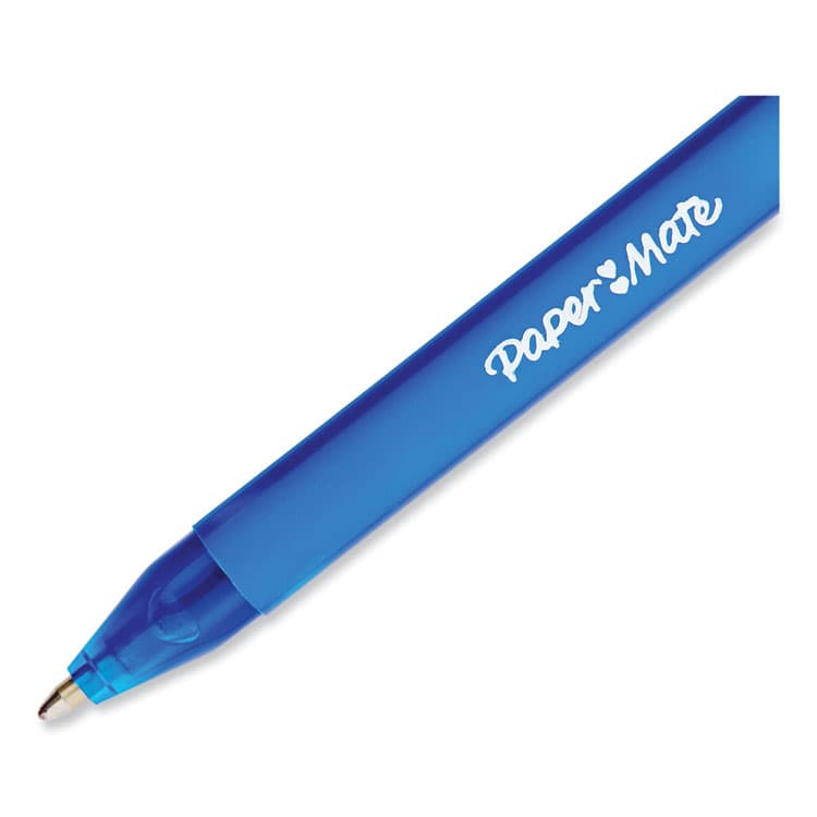 SANFORD ComfortMate Ultra Ballpoint Pen, Retractable, Medium 1 mm, Blue Ink, Blue Barrel, Dozen (PAP6310187) thumbnail 2