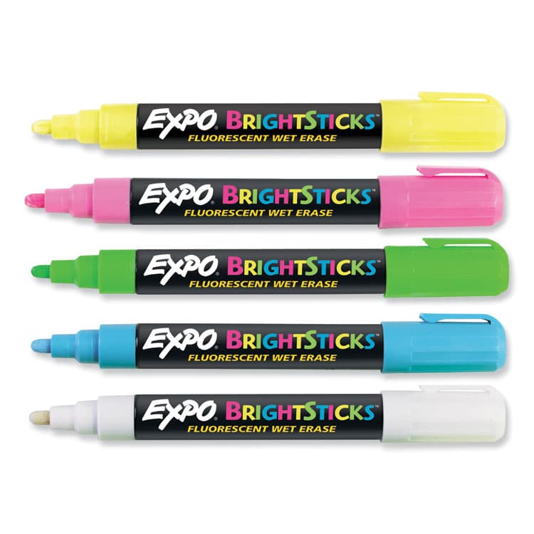 SANFORD Bright Sticks, Medium Bullet Tip, Assorted Colors, 5/Set (SAN14075) thumbnail 2