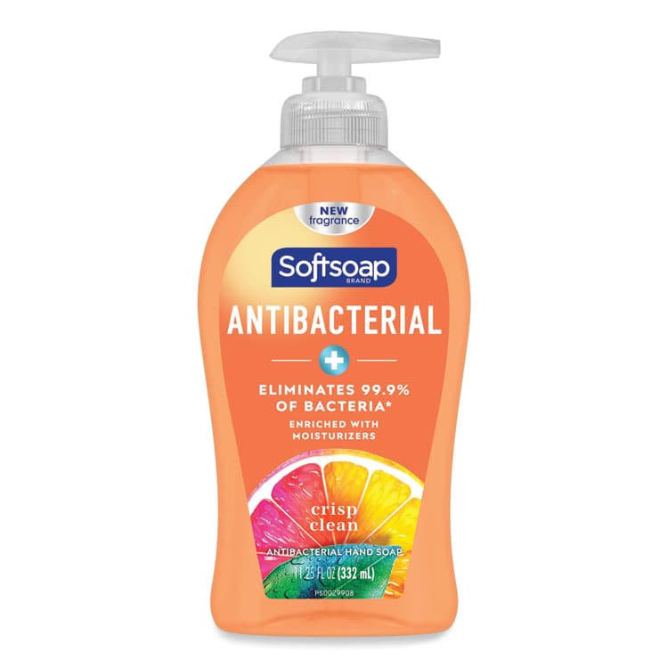 COLGATE PALMOLIVE, IPD. Antibacterial Hand Soap, Crisp Clean Scent, 11.25 oz, 6/Carton (CPC44571)