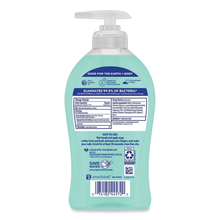 COLGATE PALMOLIVE, IPD. Antibacterial Hand Soap, Fresh Citrus Scent, 11.25 oz (CPC44572EA) thumbnail 3