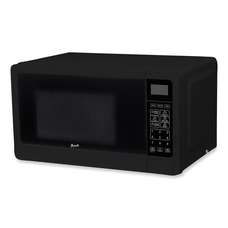 AVANTI 0.7 cu ft Microwave Oven, 700 W, Black (AVAMT7V1B)