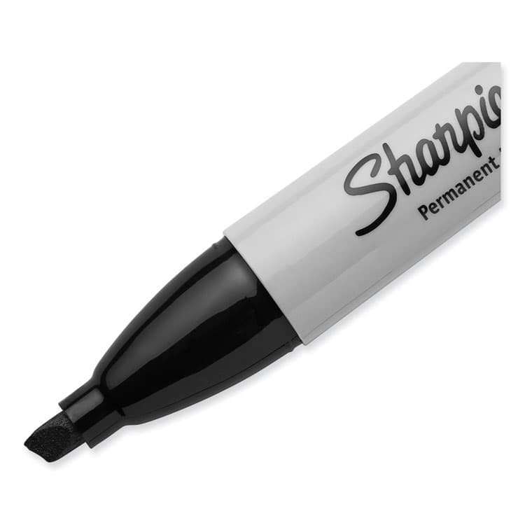 SANFORD Chisel Tip Permanent Marker, Broad Chisel Tip, Black, 36/Pack (SAN2083007) thumbnail 3