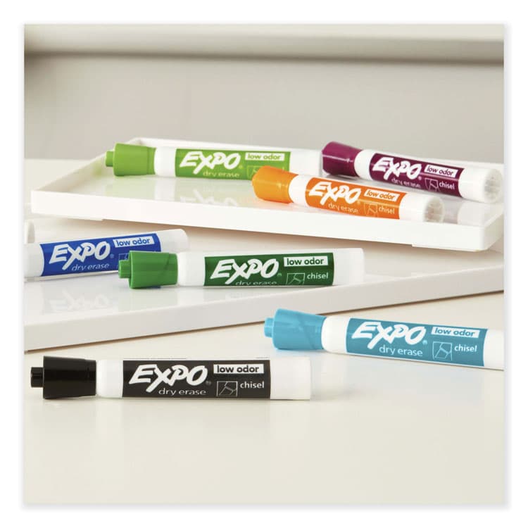 SANFORD Low Odor Dry Erase Vibrant Color Markers, Broad Chisel Tip, Assorted Colors, 16/Set (SAN1927526A) thumbnail 4