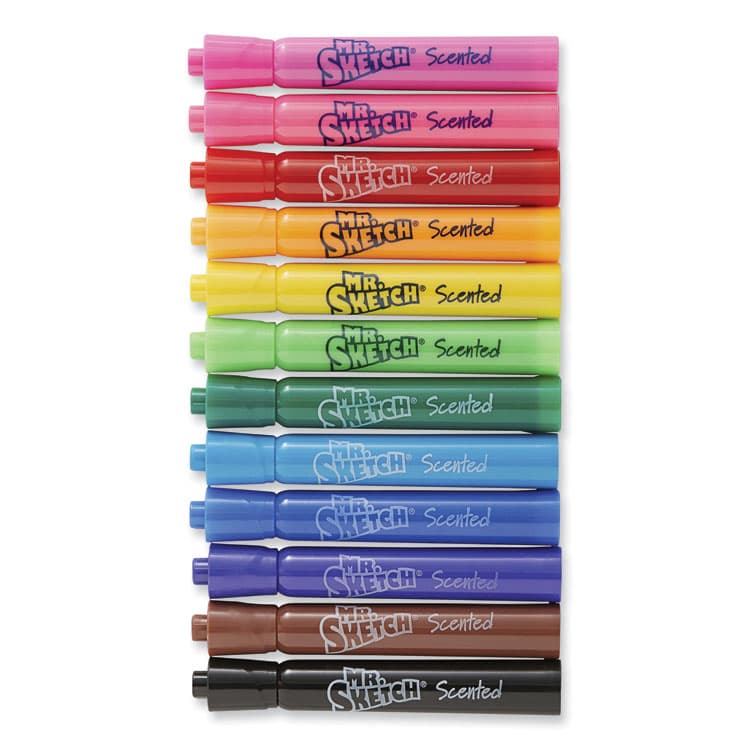 SANFORD Scented Watercolor Marker, Broad Chisel Tip, Assorted Colors, 12/Set (SAN1905069A) thumbnail 2