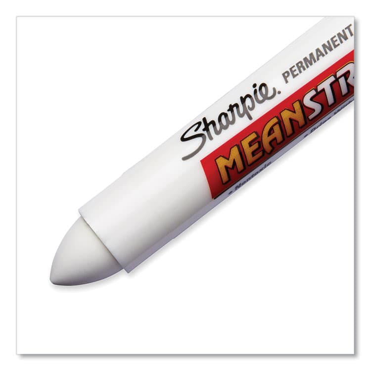 SANFORD Mean Streak Marking Stick, Broad Bullet Tip, White (SAN85018) thumbnail 3