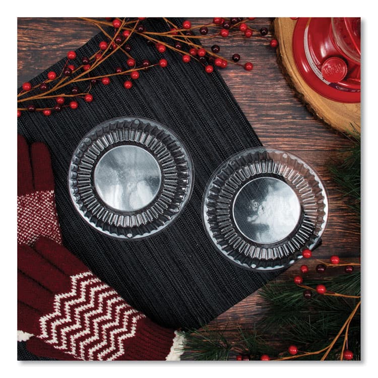 DART Dome Covers, Fit 6" Disposable Plates and 10 oz to 12 oz Disposable Bowls, Clear, Plastic, 1,000/Carton (DCCCL12BW) thumbnail 3