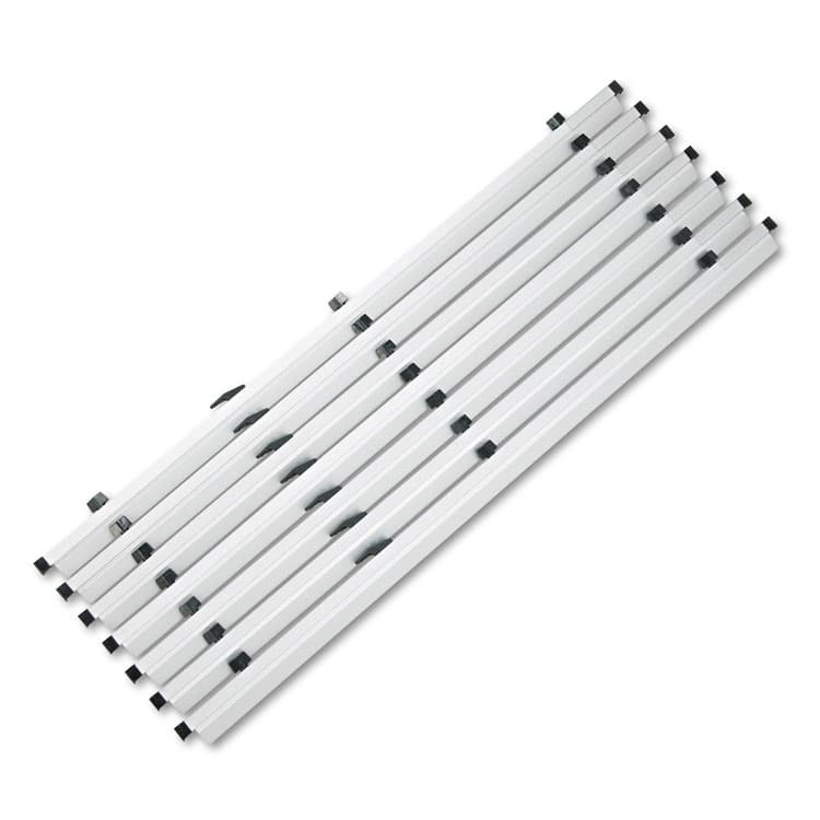 SAFCO PRODUCTS Sheet File Hanging Clamps, 100 Sheets Per Clamp, 42" Length, 6/Carton (SAF50056)