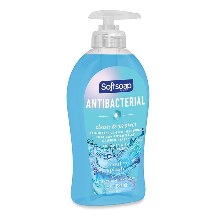 COLGATE PALMOLIVE, IPD. Antibacterial Hand Soap, Cool Splash Scent, 11.25 oz (CPC98537EA) thumbnail 2