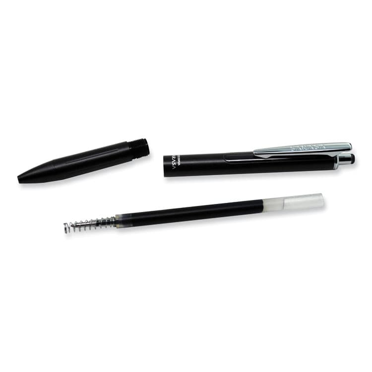 ZEBRA PEN CORP. JF Refill for Jimnie, Sarasa, ecoSarasa, Orbitz, Z-Grip and GR8 Gel Roller Ball Pens, Medium Conical Tip, Black Ink, 2/Pack (ZEB87012) thumbnail 2