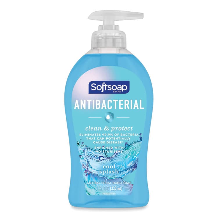 COLGATE PALMOLIVE, IPD. Antibacterial Hand Soap, Cool Splash Scent, 11.25 oz (CPC98537EA)