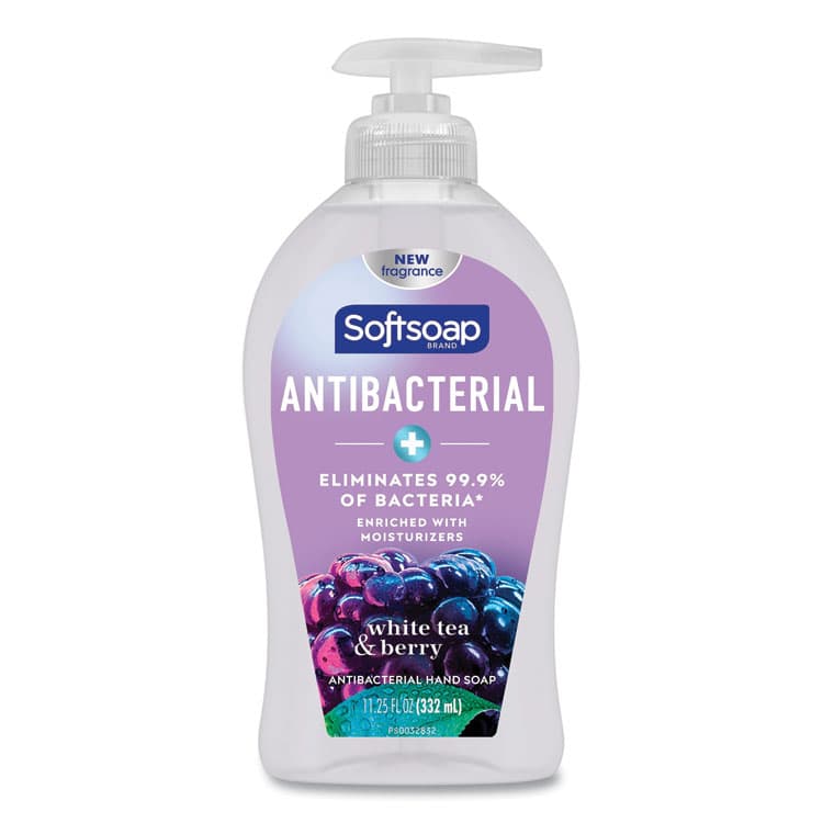 COLGATE PALMOLIVE, IPD. Antibacterial Hand Soap, White Tea and Berry Fusion Scent, 11.25 oz, 6/Carton (CPC44573)