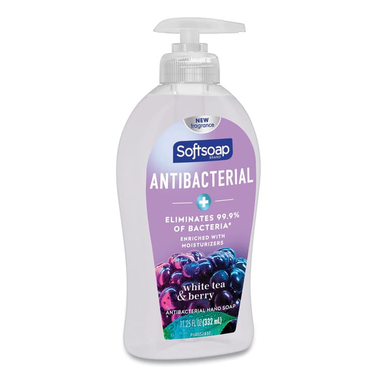 COLGATE PALMOLIVE, IPD. Antibacterial Hand Soap, White Tea and Berry Fusion Scent, 11.25 oz, 6/Carton (CPC44573) thumbnail 3