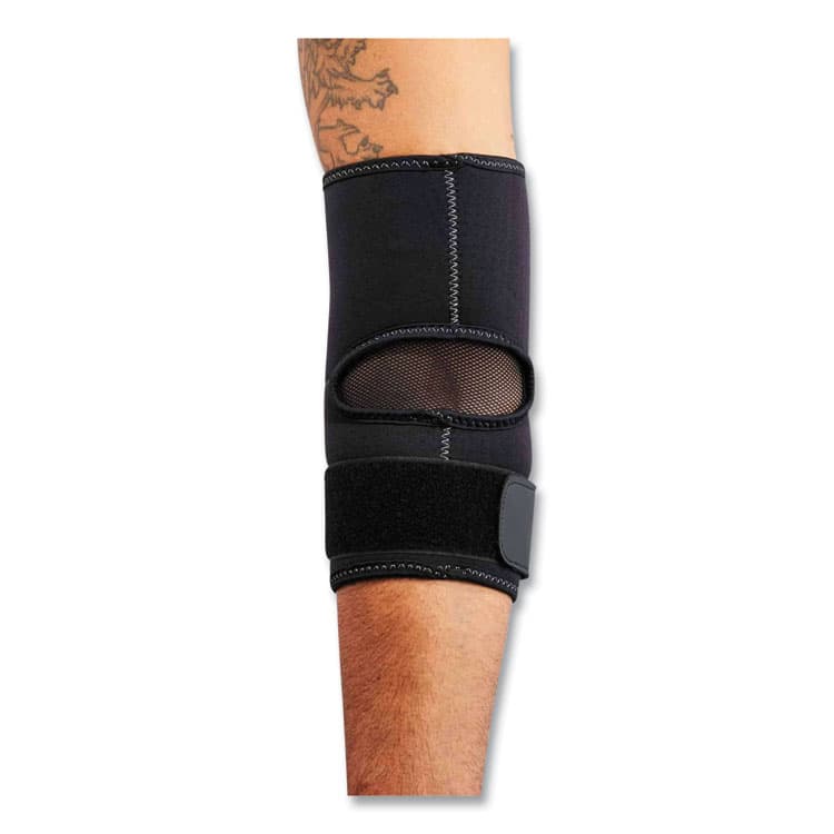 ERGODYNE CORPORATION ProFlex 655 Compression Arm Sleeve with Strap, Medium, Black (EGO16583) thumbnail 3