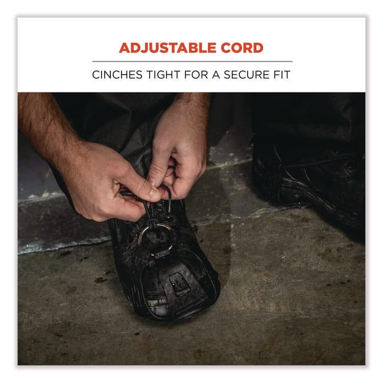 ERGODYNE CORPORATION Trex 6325 Spikeless Traction Devices, Medium (Men's Size 8 to 11), Black, Pair (EGO16923) thumbnail 2