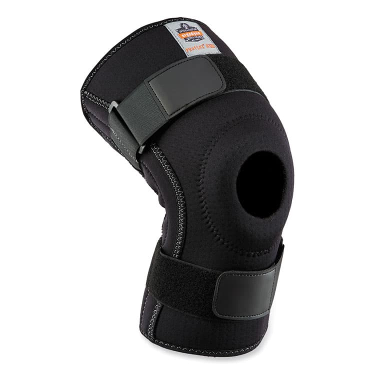 ERGODYNE CORPORATION ProFlex 620 Open Patella Spiral Stays Knee Sleeve, Medium, Black (EGO16543)