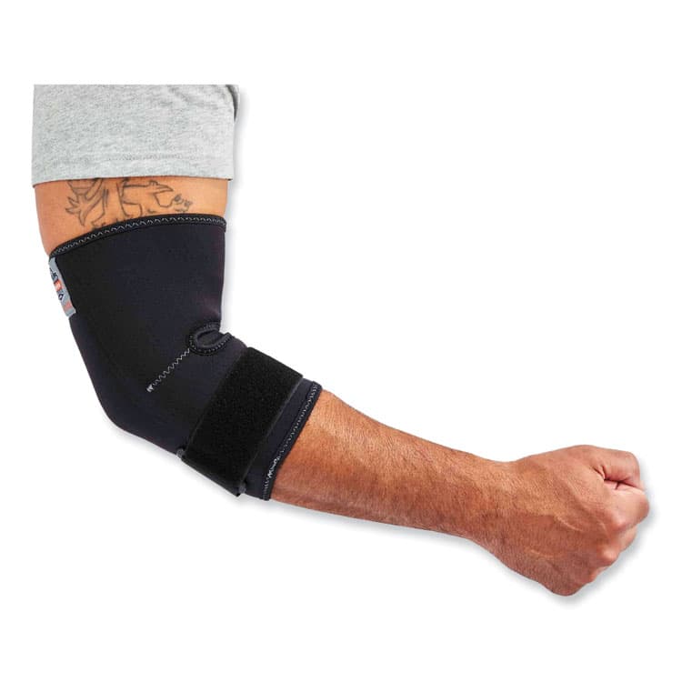 ERGODYNE CORPORATION ProFlex 655 Compression Arm Sleeve with Strap, 2X-Large, Black (EGO16586) thumbnail 3
