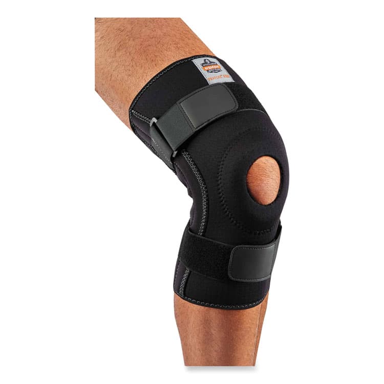 ERGODYNE CORPORATION ProFlex 620 Open Patella Spiral Stays Knee Sleeve, Small, Black (EGO16542) thumbnail 3