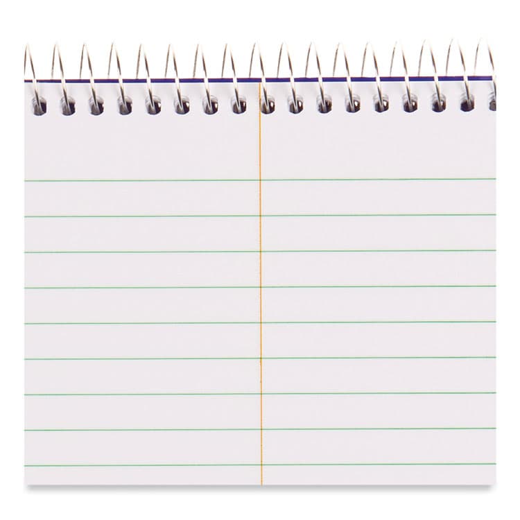 REDIFORM OFFICE PRODUCTS High-Capacity Steno Pad, Blue Cover, Medium/College Rule, (180) White 6 x 9 Sheets (REDAT12B) thumbnail 2